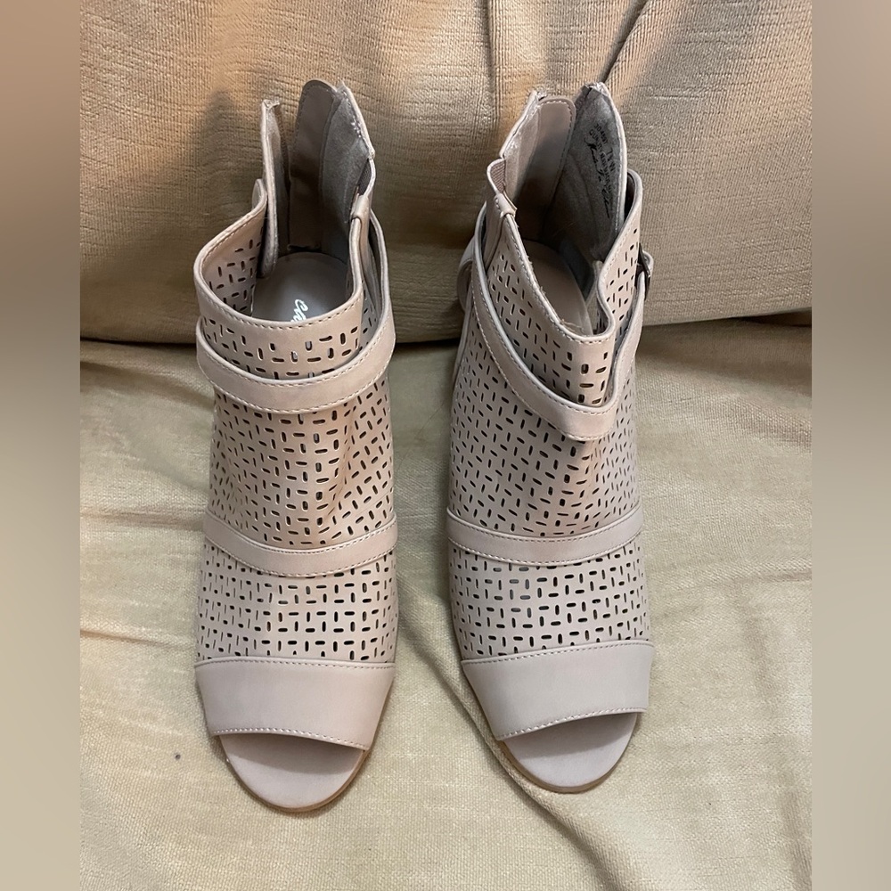 Easy Spirit Booties Toasted Almond